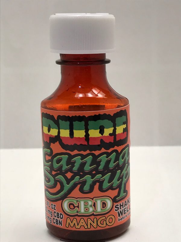 CBD Canna Syrup - Mango, 2 oz