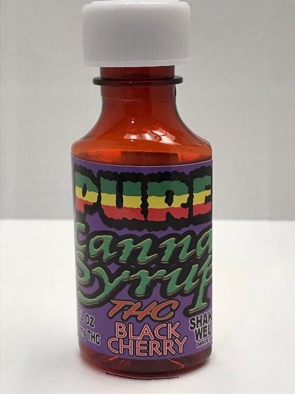 THC Canna Syrup - Black Cherry, 2 oz