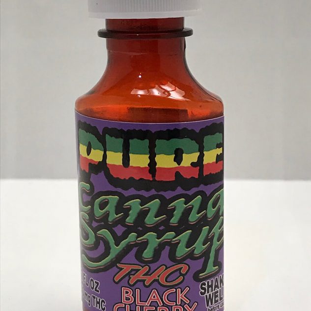 THC Canna Syrup - Black Cherry, 2 oz